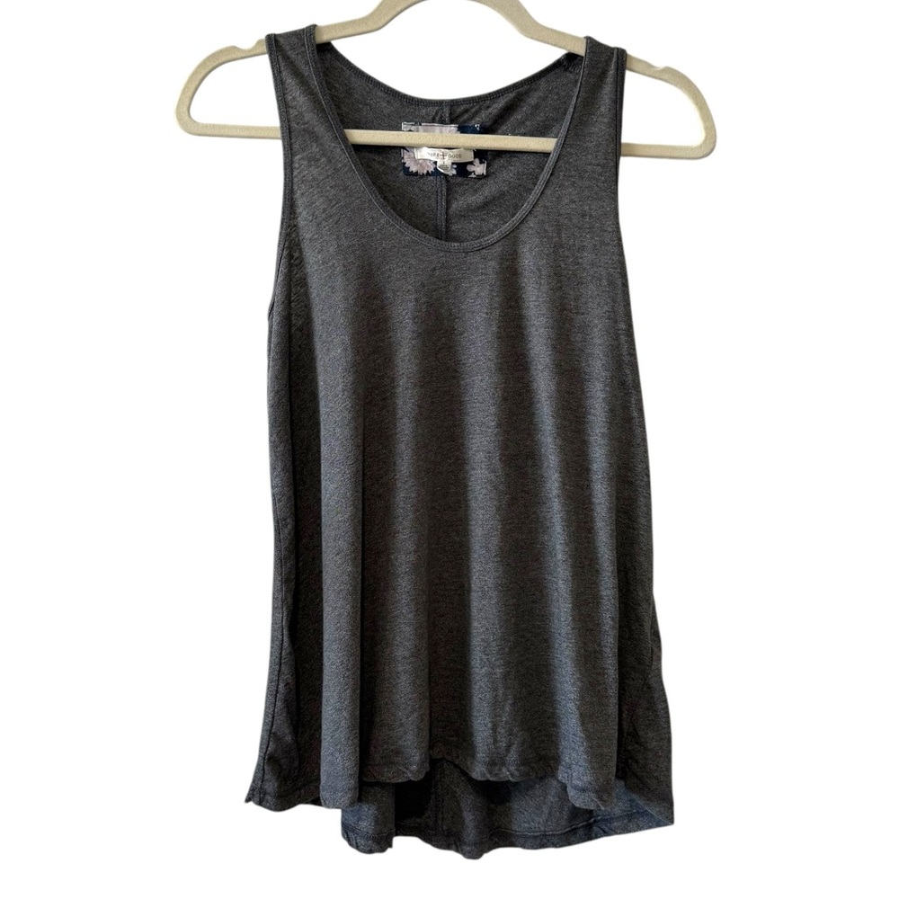 Pure + Good Charcoal Gray Swing Tank Top - Size Small